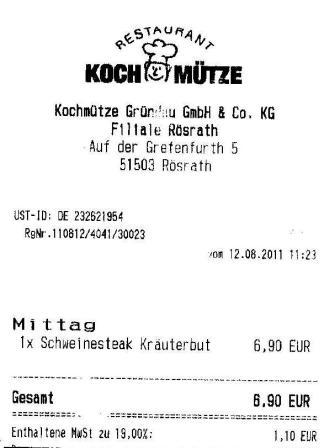 mvrm Hffner Kochmtze Restaurant